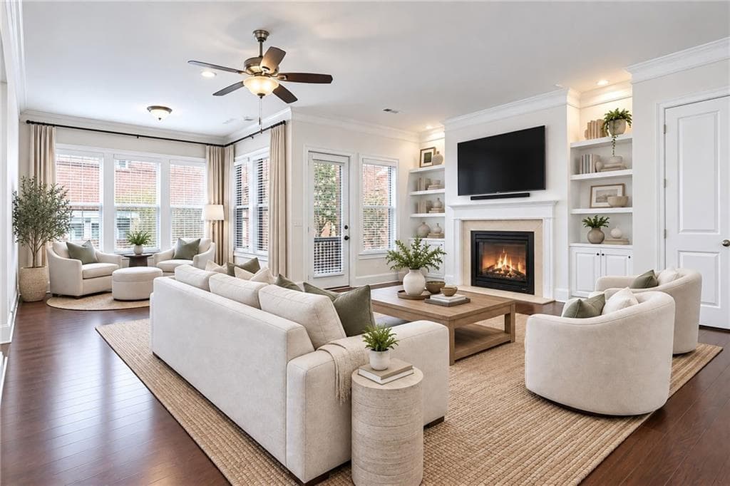 3 bedroom, 4 bathroom, 3,060 sq ft townhouse for sale at 4767 Laurel Walk, Dunwoody, GA 30338 — photo 2