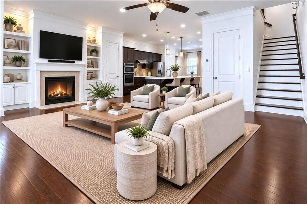 3 bedroom, 4 bathroom, 3,060 sq ft townhouse for sale at 4767 Laurel Walk, Dunwoody, GA 30338 — photo 4