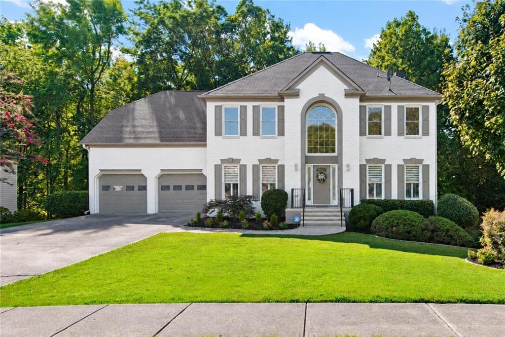 5 bedroom, 4 bathroom, 4,573 sq ft home for sale at 1455 Richards Circle, Alpharetta, GA
