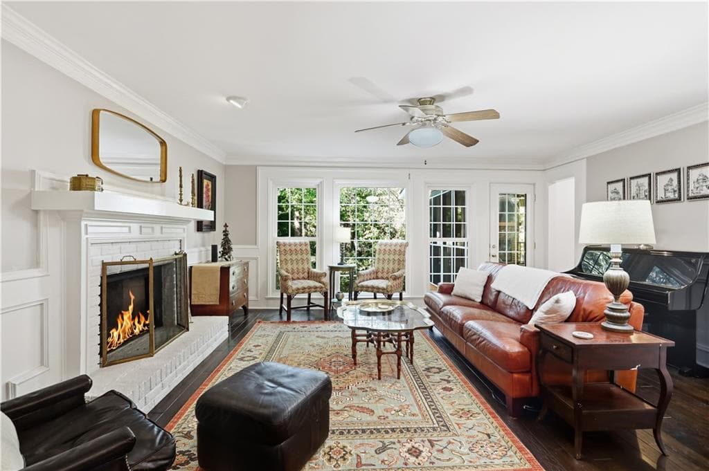 5 bedroom, 4 bathroom, 3,121 sq ft single family residence for sale at 1109 Cedar Branch Court, Marietta, GA 30064 — photo 7