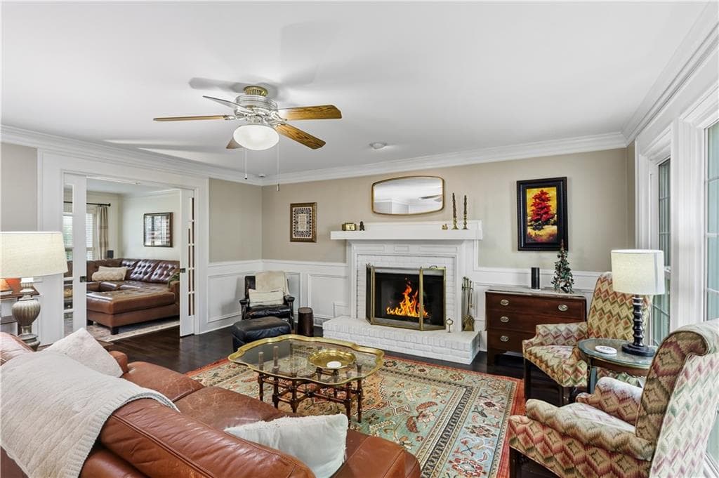 5 bedroom, 4 bathroom, 3,121 sq ft single family residence for sale at 1109 Cedar Branch Court, Marietta, GA 30064 — photo 8
