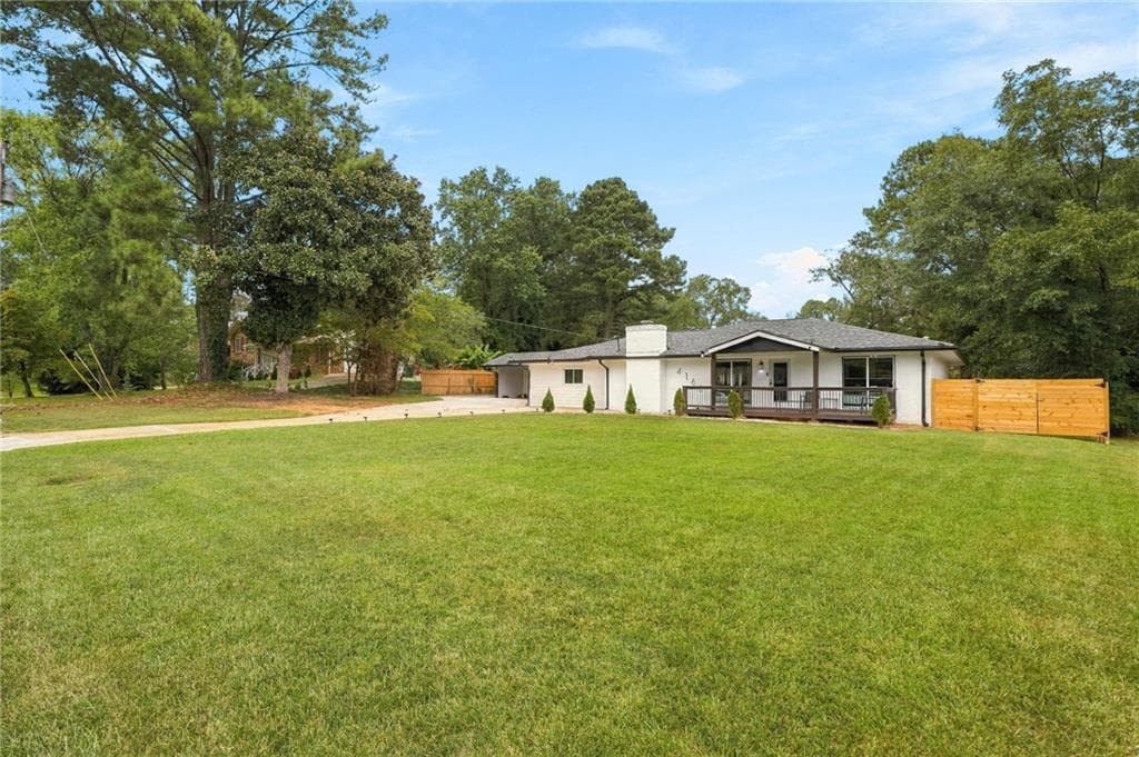 4 bedroom, 2 bathroom, 1,452 sq ft home for sale at 4166 Idlevale Drive, Tucker, GA
