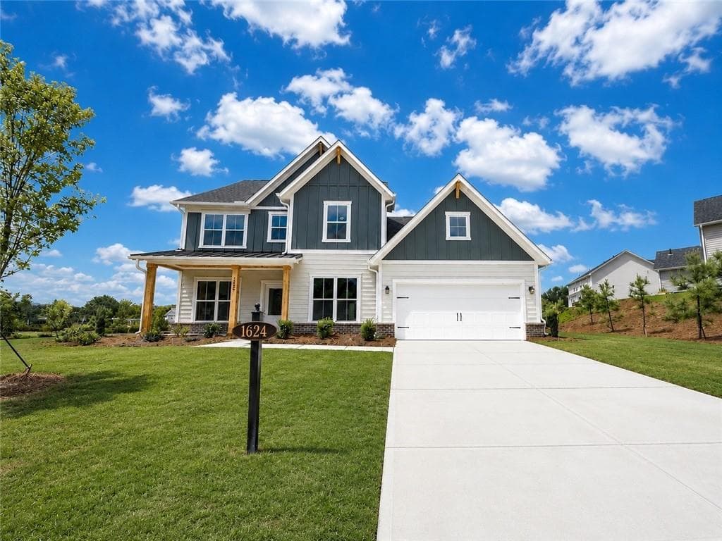 5 bedroom, 5 bathroom, 3,554 sq ft single family residence for sale at 1624 Wander Mill - Lot 24, Cumming, GA 30040