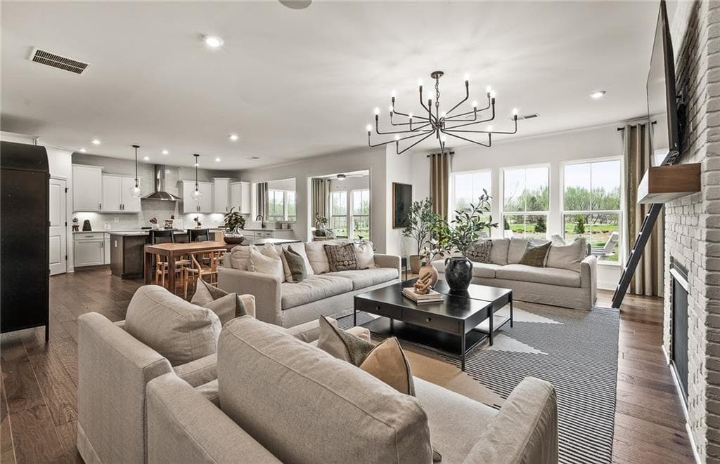 5 bedroom, 5 bathroom, 3,554 sq ft single family residence for sale at 1624 Wander Mill - Lot 24, Cumming, GA 30040 — photo 7