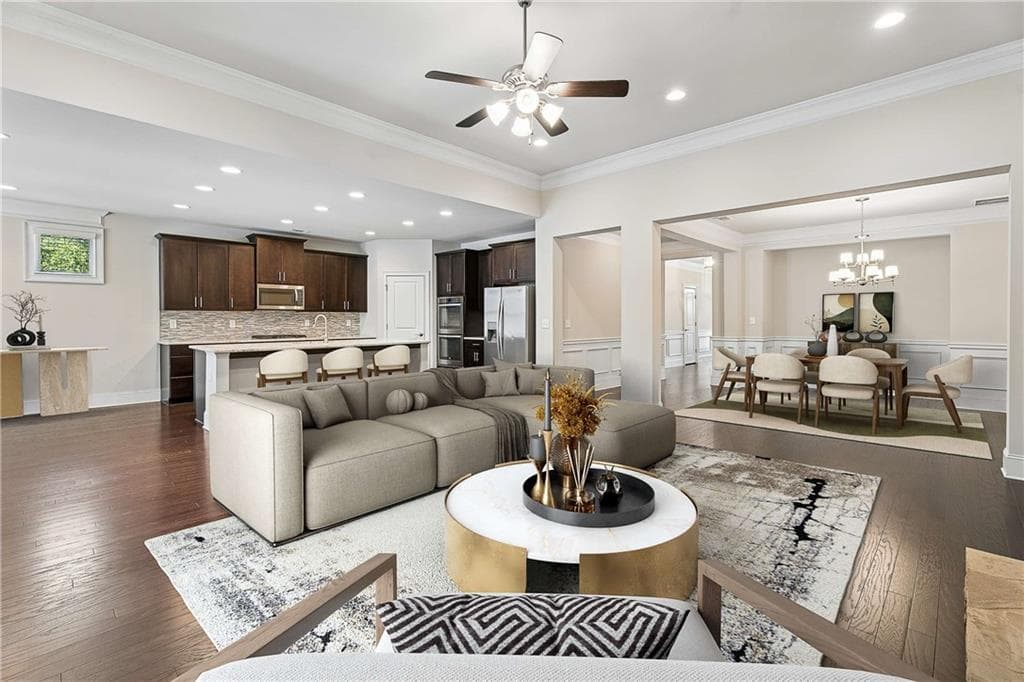 3 bedroom, 3 bathroom, 2,948 sq ft single family residence for sale at 1810 Geranium Lane, Cumming, GA 30040 — photo 2