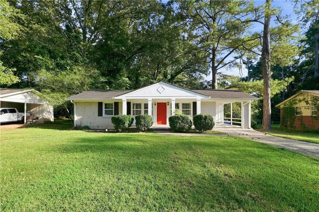 3 bedroom, 1 bathroom, 1,025 sq ft single family residence for sale at 4433 Mercer Road, Decatur, GA 30035