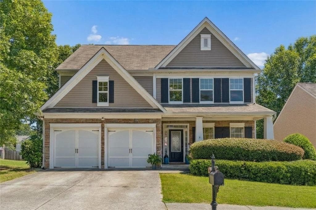 5 bedroom, 3 bathroom, 2,604 sq ft single family residence for sale at 2361 Walnut Tree Court, Buford, GA 30519 — photo 1 of 38