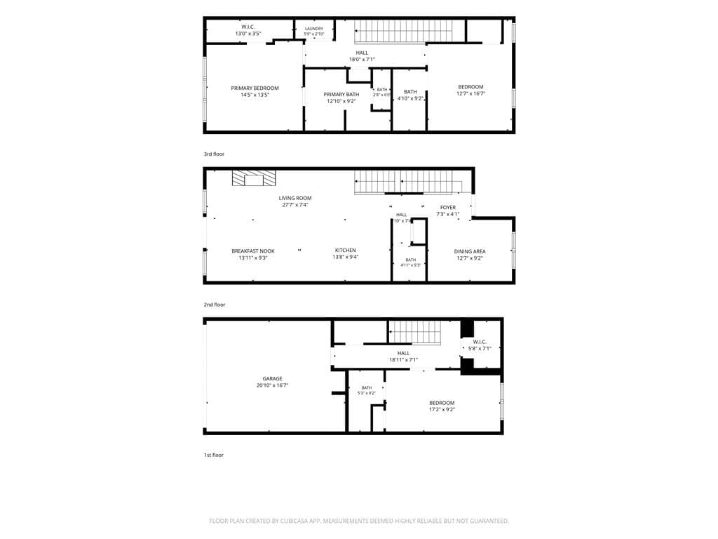 3 bedroom, 4 bathroom, 2,185 sq ft townhouse for rent at 1422 Briarhaven Trail, Atlanta, GA 30319 for $3,700 a month — photo 7