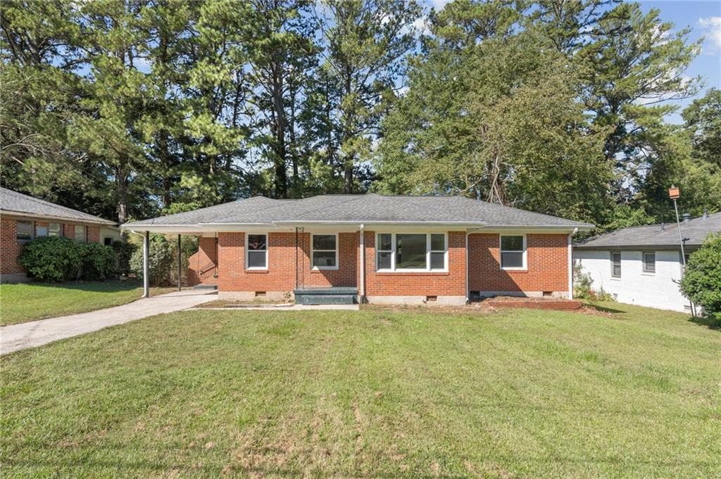 3 bedroom, 2 bathroom, 1,400 sq ft single family residence for rent at 2465 Wood Valley Drive, East Point, GA 30344 for $2,100 a month — photo 1 of 25