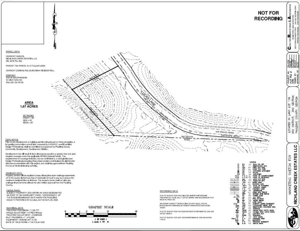 unimproved land for sale at 2 Lucas Lane, Dallas, GA 30132 — photo 2