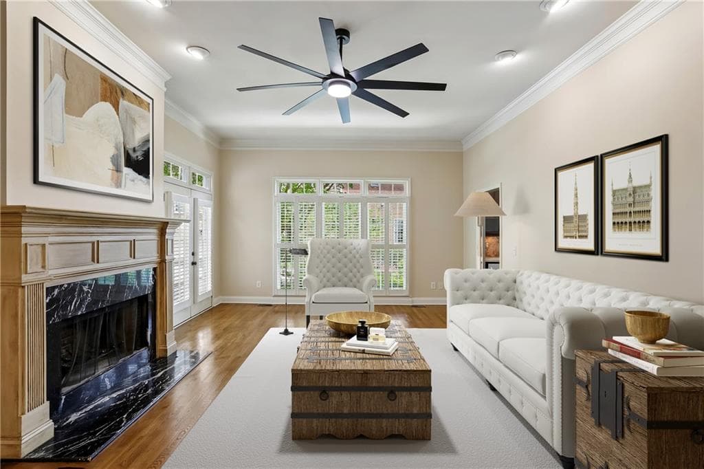 5 bedroom, 6 bathroom, 4,954 sq ft single family residence for sale at 1265 Promontory Lane, Marietta, GA 30062