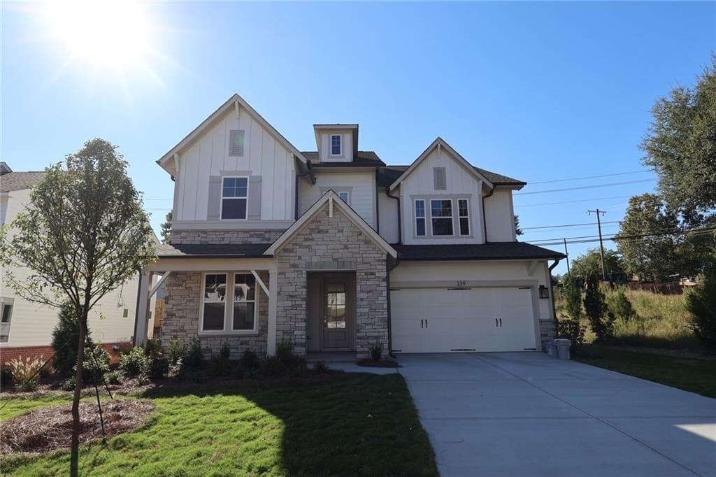 4 bedroom, 4 bathroom, 3,008 sq ft single family residence for sale at 339 Beebalm Street, Woodstock, GA 30188