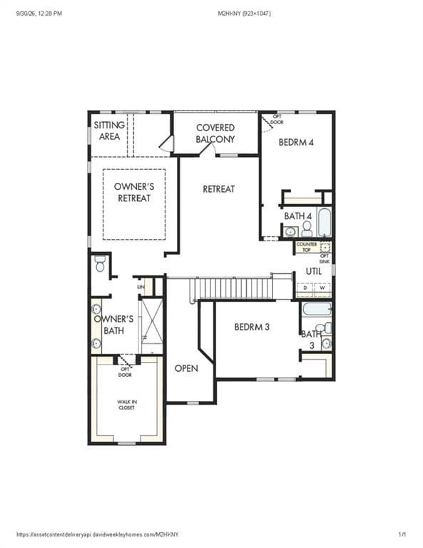 4 bedroom, 4 bathroom, 3,008 sq ft single family residence for sale at 339 Beebalm Street, Woodstock, GA 30188 — photo 4