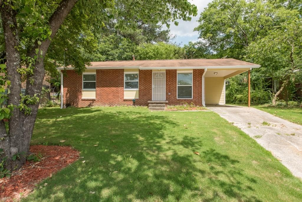 3 bedroom, 2 bathroom, 875 sq ft single family residence for rent at 455 Bolton Road, Atlanta, GA 30331 for $1,395 a month — photo 1 of 18