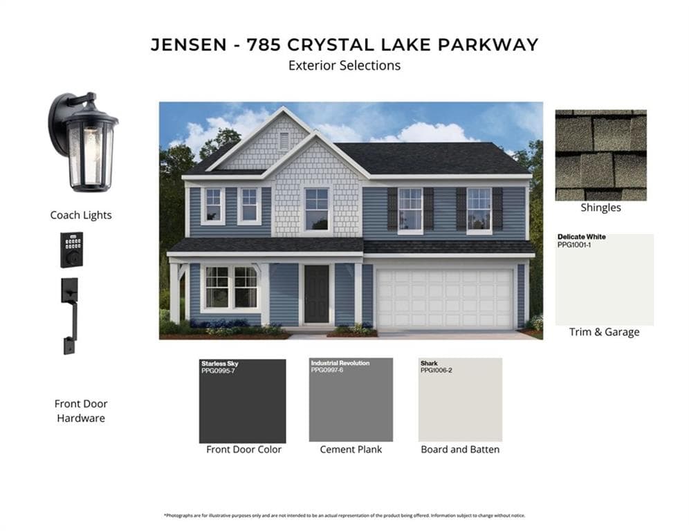5 bedroom, 3 bathroom, 2,793 sq ft single family residence for sale at 785 Crystal Lake Parkway, Hoschton, GA 30548 — photo 2