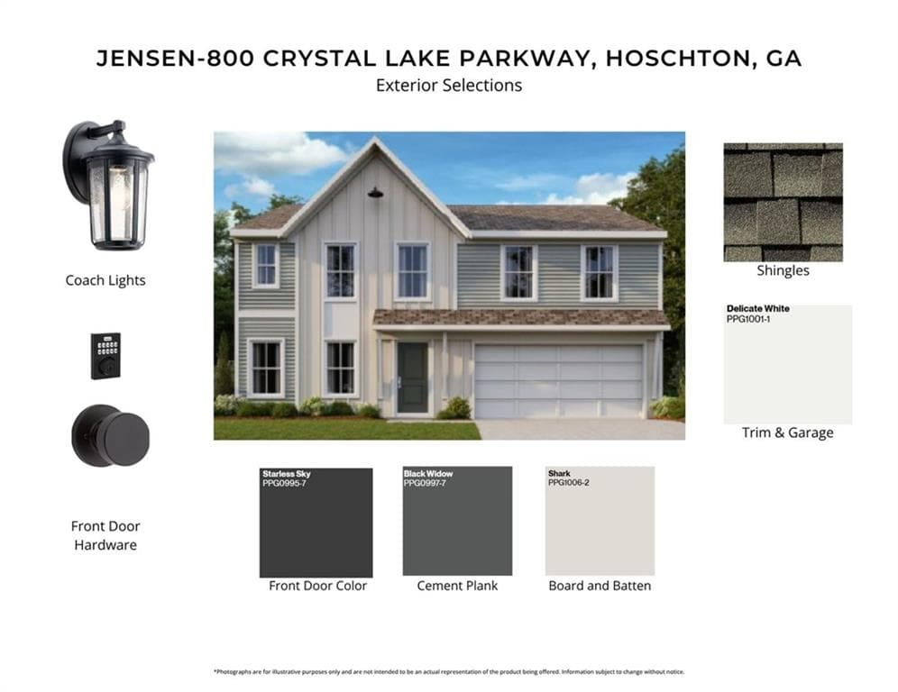 5 bedroom, 3 bathroom, 2,793 sq ft single family residence for sale at 800 Crystal Lake Parkway, Hoschton, GA 30548 — photo 2
