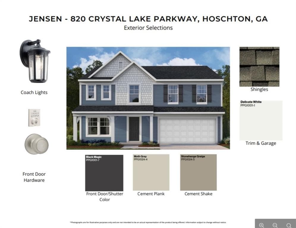 5 bedroom, 3 bathroom, 2,793 sq ft single family residence for sale at 820 Crystal Lakes Parkway, Hoschton, GA 30548 — photo 2