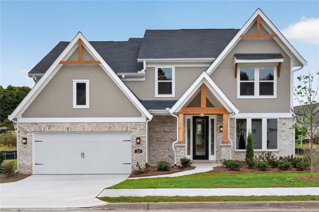 4 bedroom, 3 bathroom, 3,086 sq ft single family residence for sale at 320 Cherokee Rose Lane, Hoschton, GA 30548