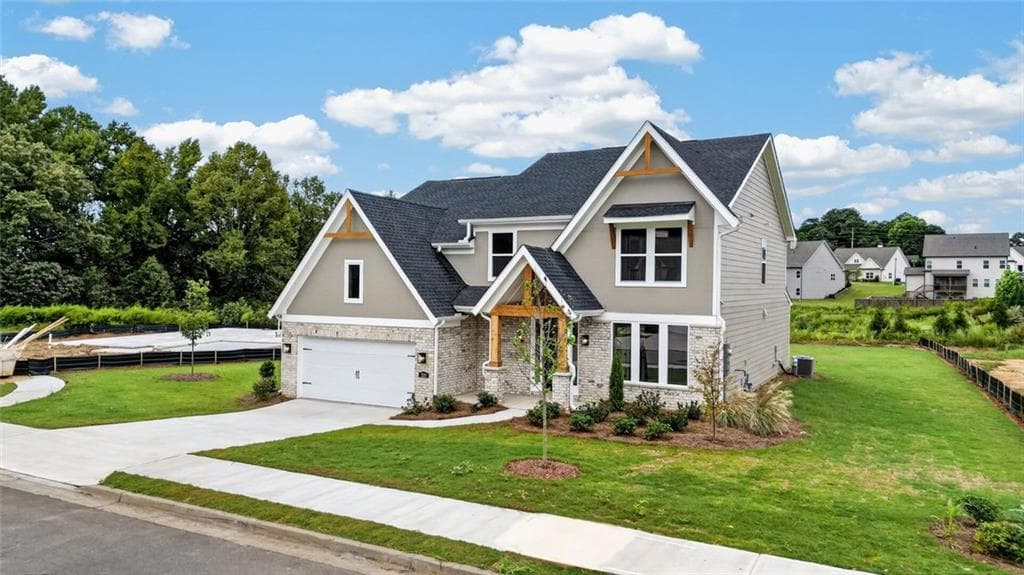 4 bedroom, 3 bathroom, 3,086 sq ft single family residence for sale at 320 Cherokee Rose Lane, Hoschton, GA 30548 — photo 3