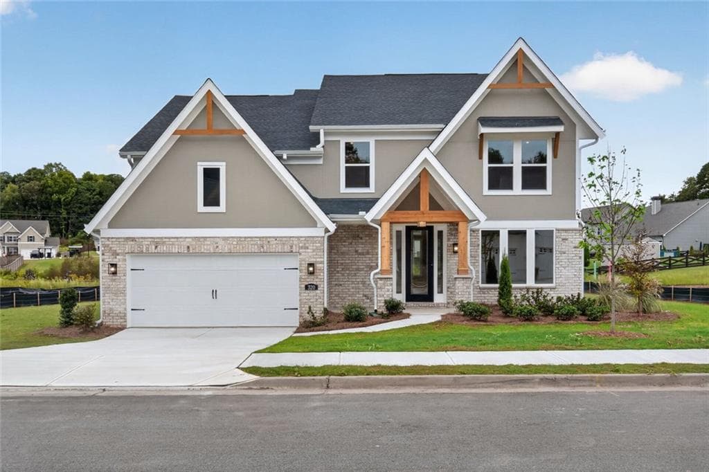 4 bedroom, 3 bathroom, 3,086 sq ft single family residence for sale at 320 Cherokee Rose Lane, Hoschton, GA 30548 — photo 4