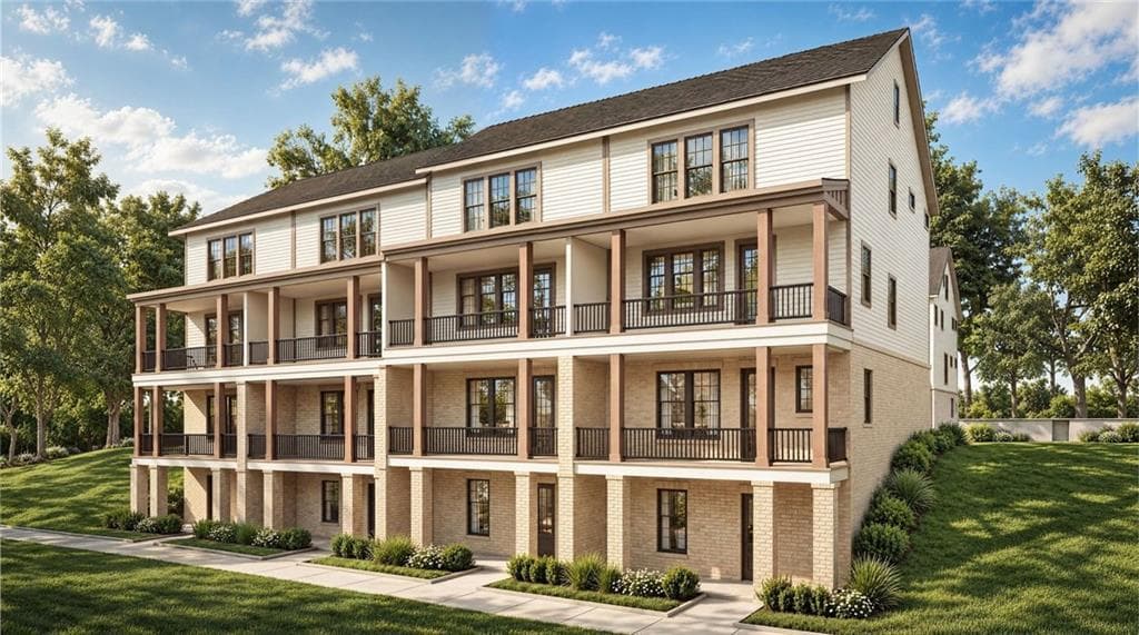 3 bedroom, 5 bathroom, 3,540 sq ft townhouse for sale at 350 Halstone Court, Alpharetta, GA 30009 — photo 2