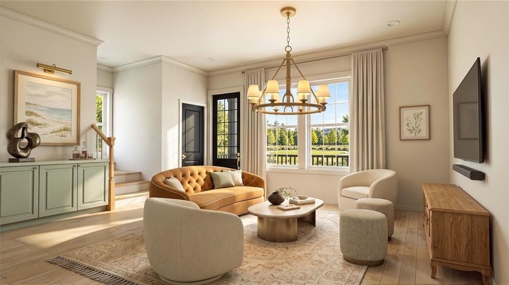 3 bedroom, 5 bathroom, 3,540 sq ft townhouse for sale at 350 Halstone Court, Alpharetta, GA 30009 — photo 4