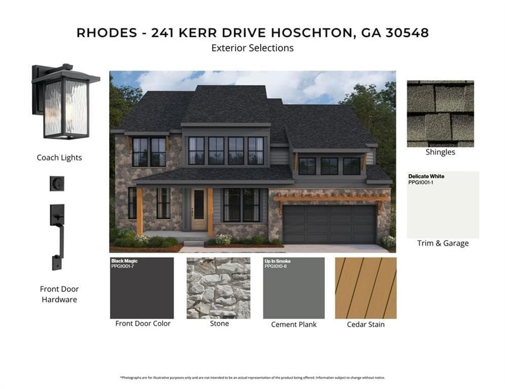 5 bedroom, 4 bathroom, 2,242 sq ft single family residence for sale at 241 Kerr Drive, Hoschton, GA 30548 — photo 2