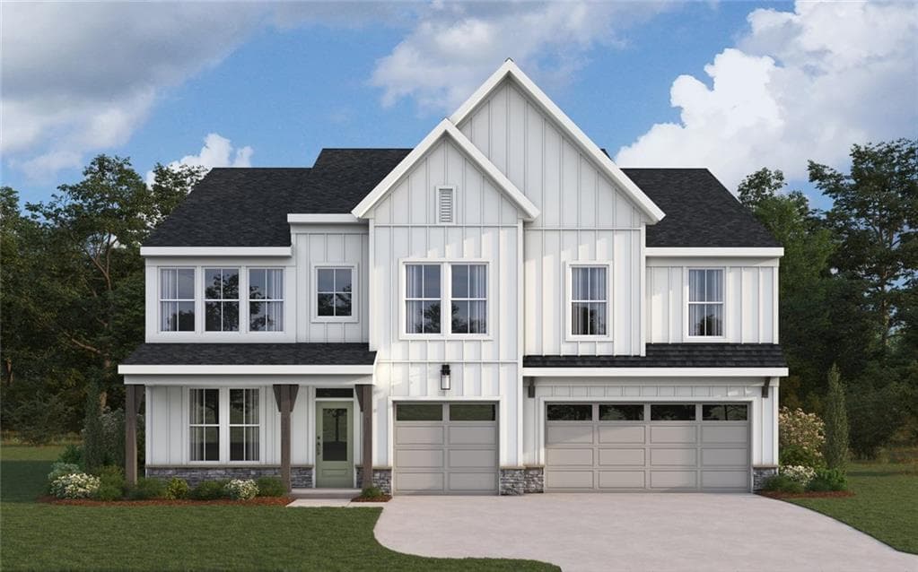4 bedroom, 3 bathroom, 3,572 sq ft single family residence for sale at 258 Loon Lake Way, Hoschton, GA 30548 — photo 3