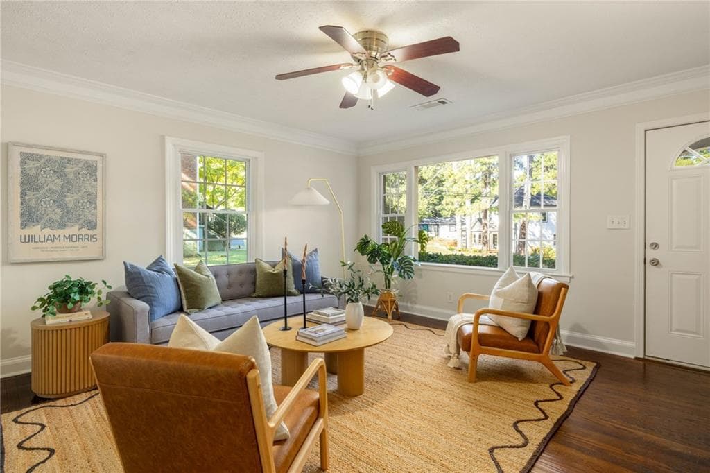 4 bedroom, 2 bathroom, 1,494 sq ft single family residence for sale at 2612 Patrick Court, Atlanta, GA 30317 — photo 2