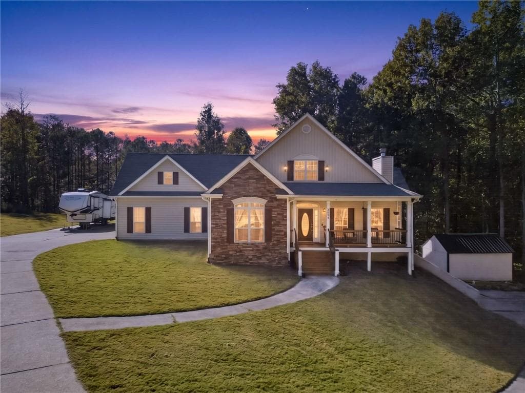 4 bedroom, 4 bathroom, 1,844 sq ft single family residence for sale at 5641 Liberty Church Road, Winston, GA 30187