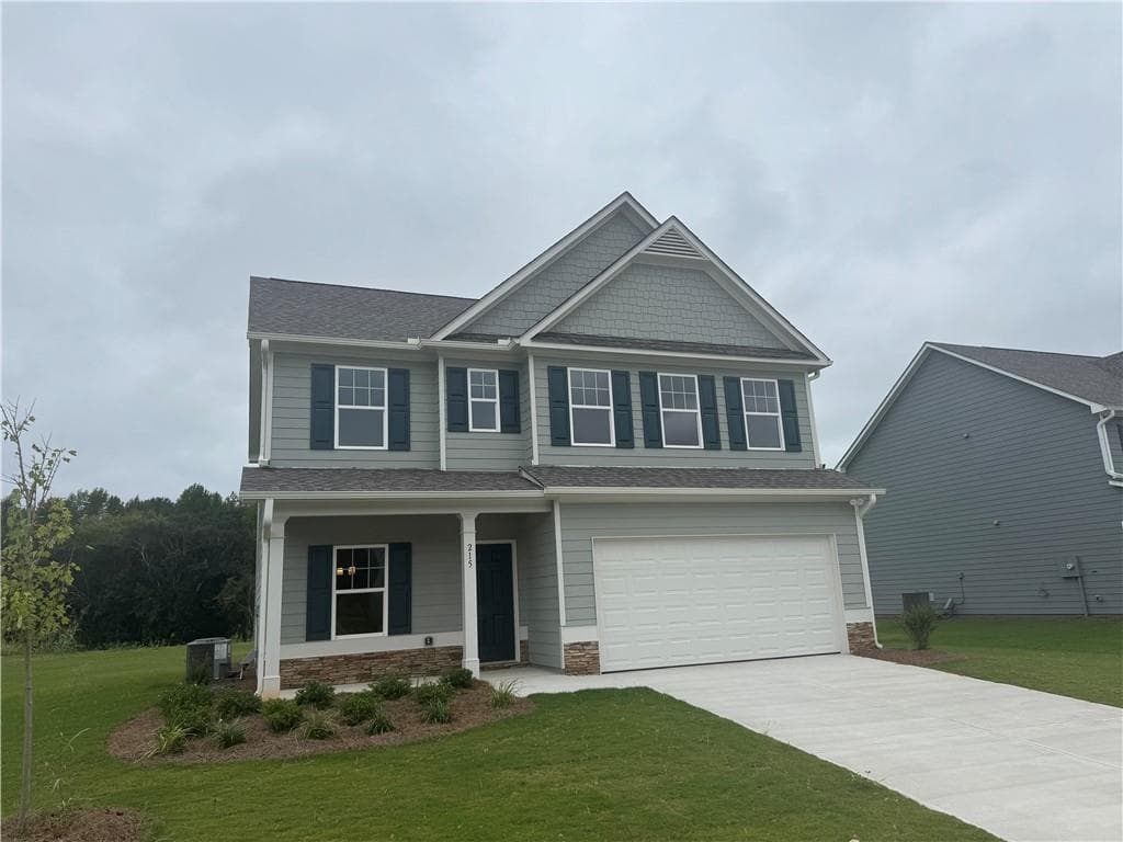 4 bedroom, 3 bathroom, 2,200 sq ft single family residence for sale at 215 Hampton Hollow Drive, Jefferson, GA 30549