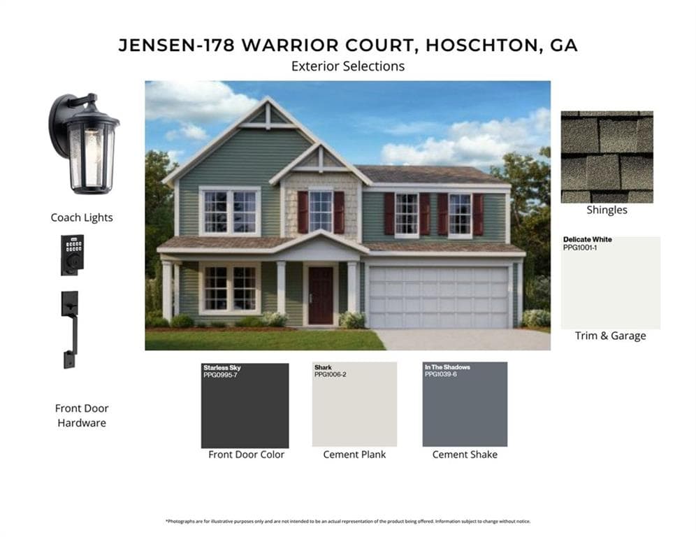 3 bedroom, 3 bathroom, 2,256 sq ft single family residence for sale at 94 Warrior Court, Hoschton, GA 30548 — photo 2