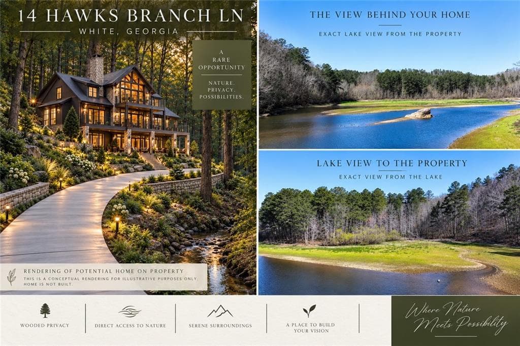 single family residence for sale at 14 Hawks Branch Lane, White, GA 30184