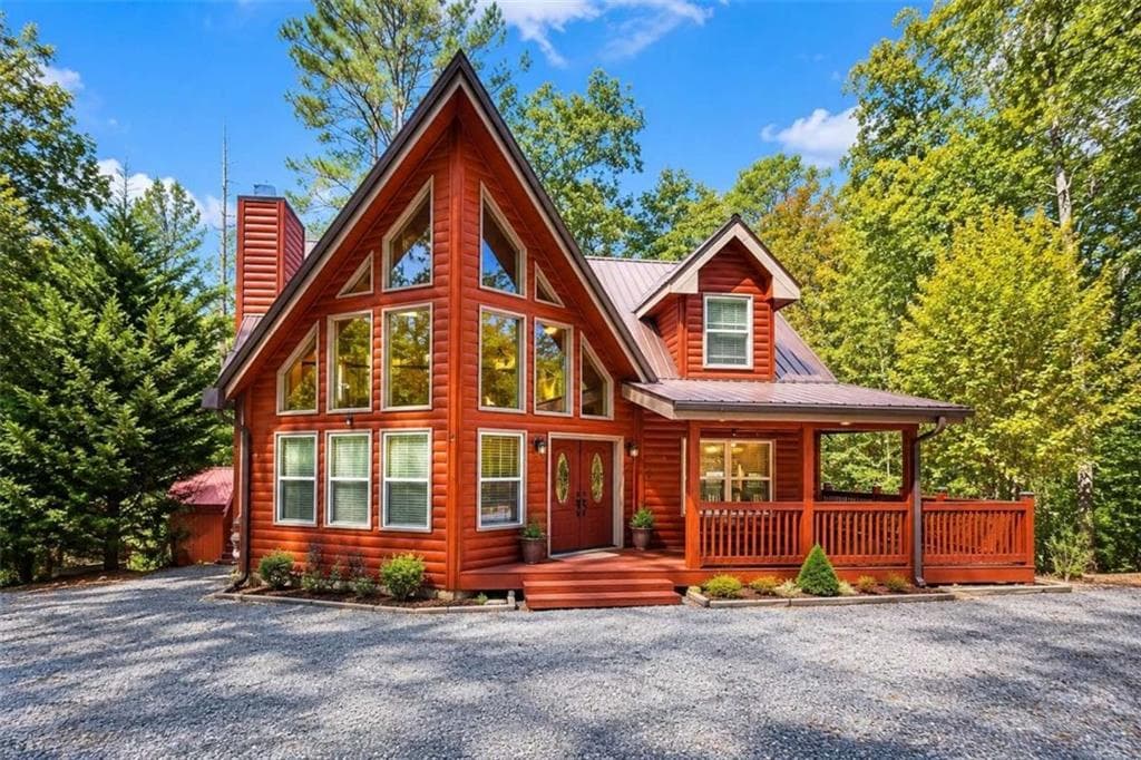 3 bedroom, 3 bathroom, 2,714 sq ft single family residence for sale at 1466 Newport Drive, Ellijay, GA 30540
