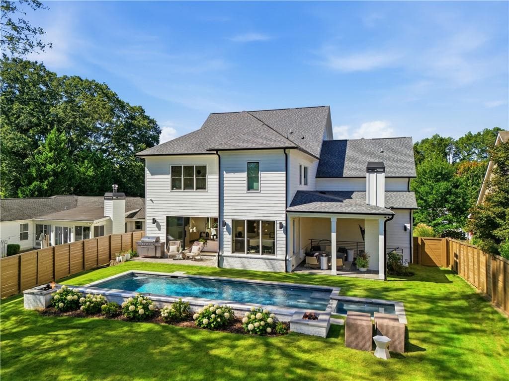 6 bedroom, 7 bathroom, 7,783 sq ft single family residence for sale at 2811 N Thompson Road, Atlanta, GA 30319 — photo 6