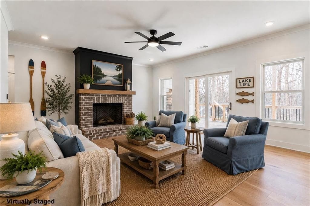 4 bedroom, 4 bathroom, 3,500 sq ft single family residence for sale at 5812 Swinging Gate Road, Gainesville, GA 30506 — photo 2