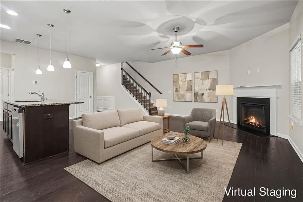 3 bedroom, 3 bathroom, 1,976 sq ft townhouse for sale at 258 Britt Drive, Lawrenceville, GA 30046 — photo 3