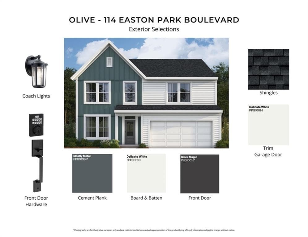 3 bedroom, 3 bathroom, 2,483 sq ft single family residence for sale at 114 Easton Park Boulevard, Dallas, GA 30157 — photo 3