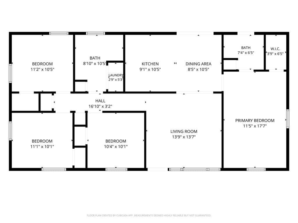 4 bedroom, 2 bathroom, 1,352 sq ft single family residence for sale at 6405 Kensington Court, Austell, GA 30106 — photo 6
