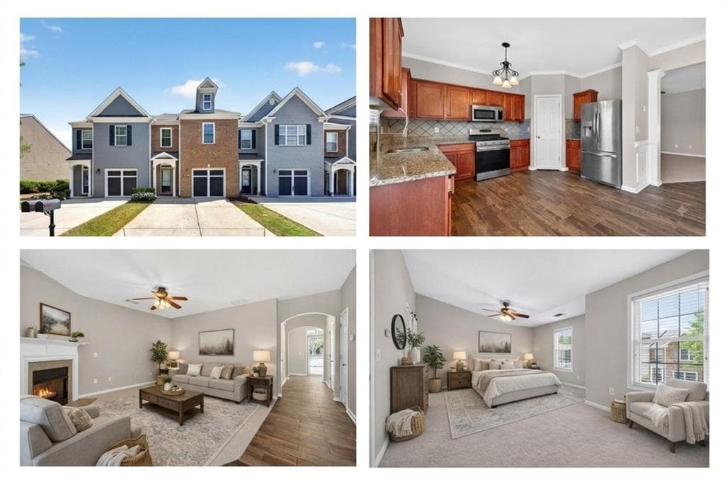 3 bedroom, 3 bathroom, 1,856 sq ft townhouse for sale at 4909 Sherwood Way, Cumming, GA 30040