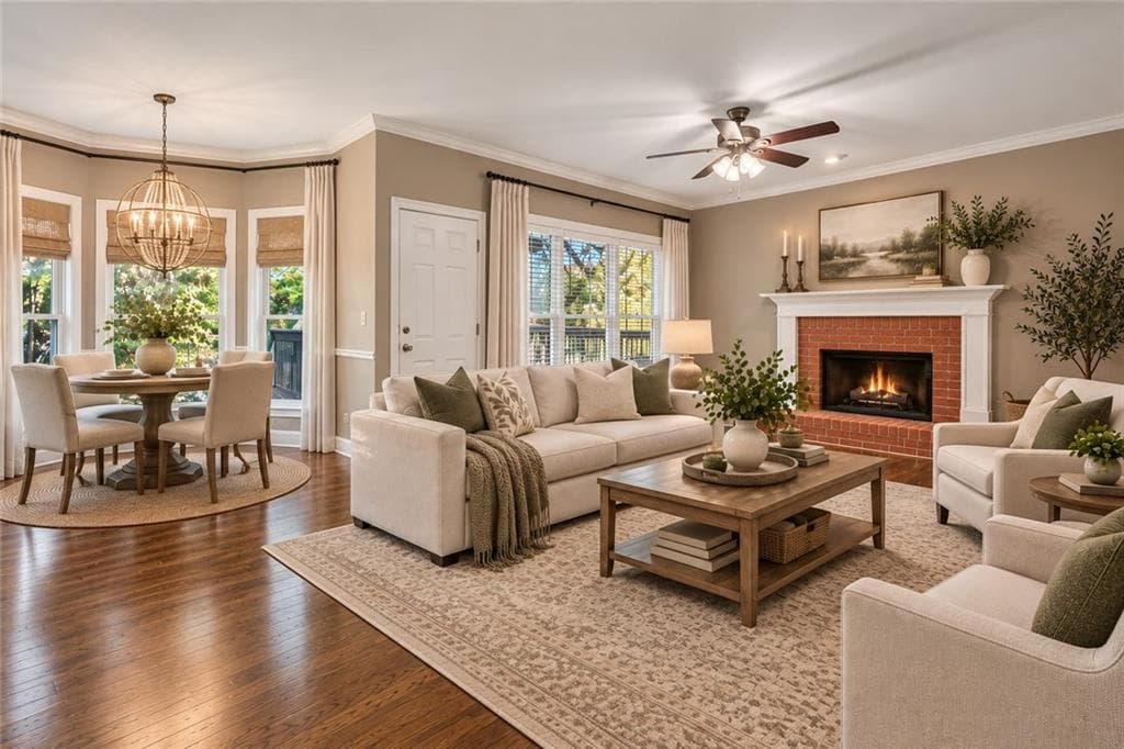 4 bedroom, 3 bathroom, 3,498 sq ft single family residence for sale at 1254 Riversand Lane, Lilburn, GA 30047 — photo 2