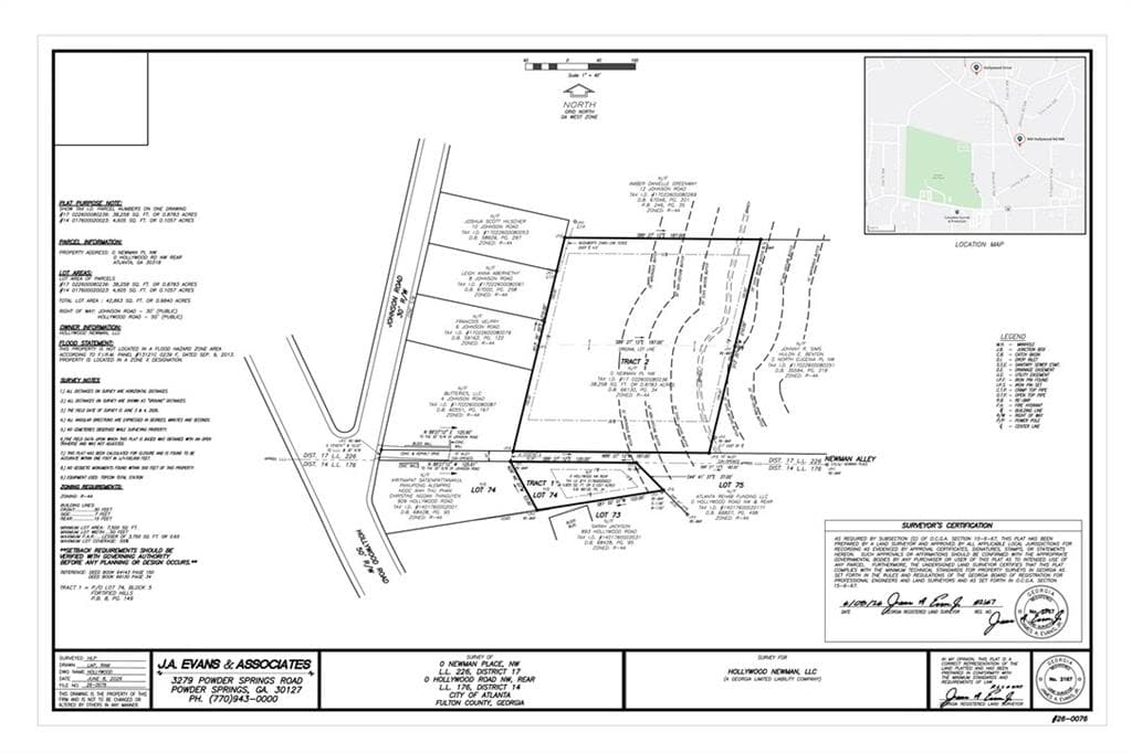 unimproved land for sale at 0 Newman Place, Atlanta, GA 30318 — photo 2
