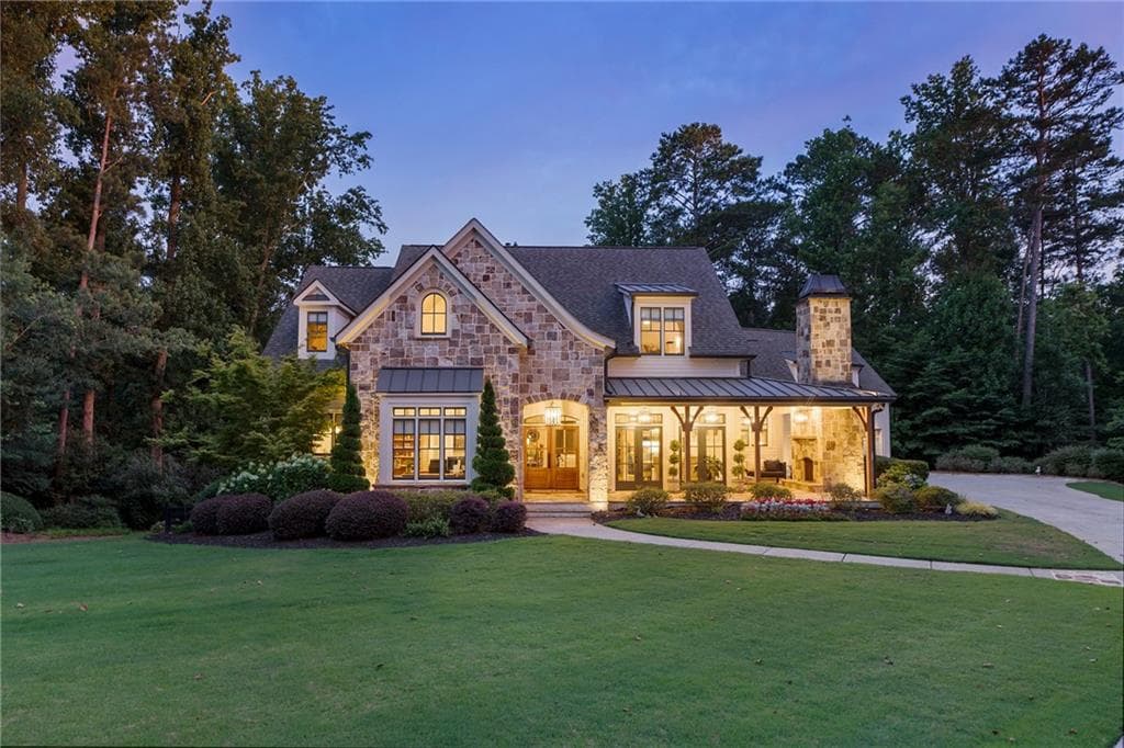 5 bedroom, 6 bathroom, 6,081 sq ft single family residence for sale at 2758 Batesville Road, Canton, GA 30115