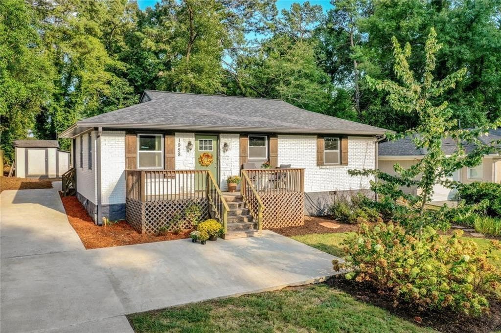 3 bedroom, 2 bathroom, 1,323 sq ft single family residence for sale at 1958 Rosewood Road, Decatur, GA 30032