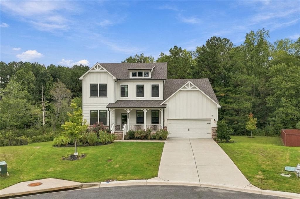 5 bedroom, 4 bathroom, 3,628 sq ft single family residence for sale at 8965 Tanner Crescent, Ball Ground, GA 30107 — photo 2