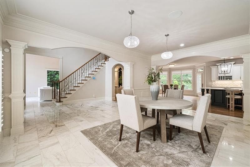 6 bedroom, 7 bathroom, 5,125 sq ft single family residence for sale at 392 Lum Crowe Road, Roswell, GA 30075 — photo 10