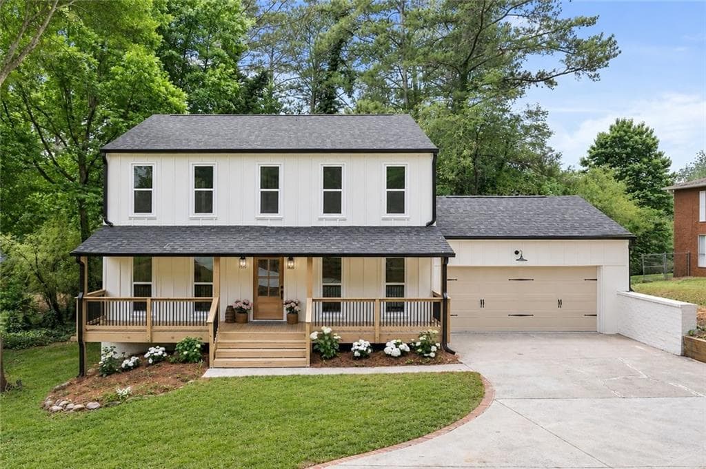 5 bedroom, 4 bathroom, 3,168 sq ft single family residence for sale at 3010 Canton Hills Drive, Marietta, GA 30062