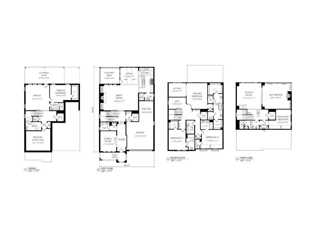 5 bedroom, 6 bathroom, 5,224 sq ft single family residence for sale at 3445 Vermillion View, Suwanee, GA 30024 — photo 2