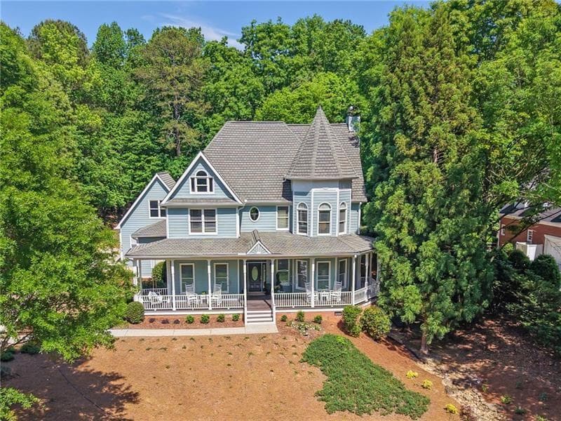 4 bedroom, 4 bathroom, 4,100 sq ft single family residence for sale at 360 Coach House Lane, Milton, GA 30004 — photo 3