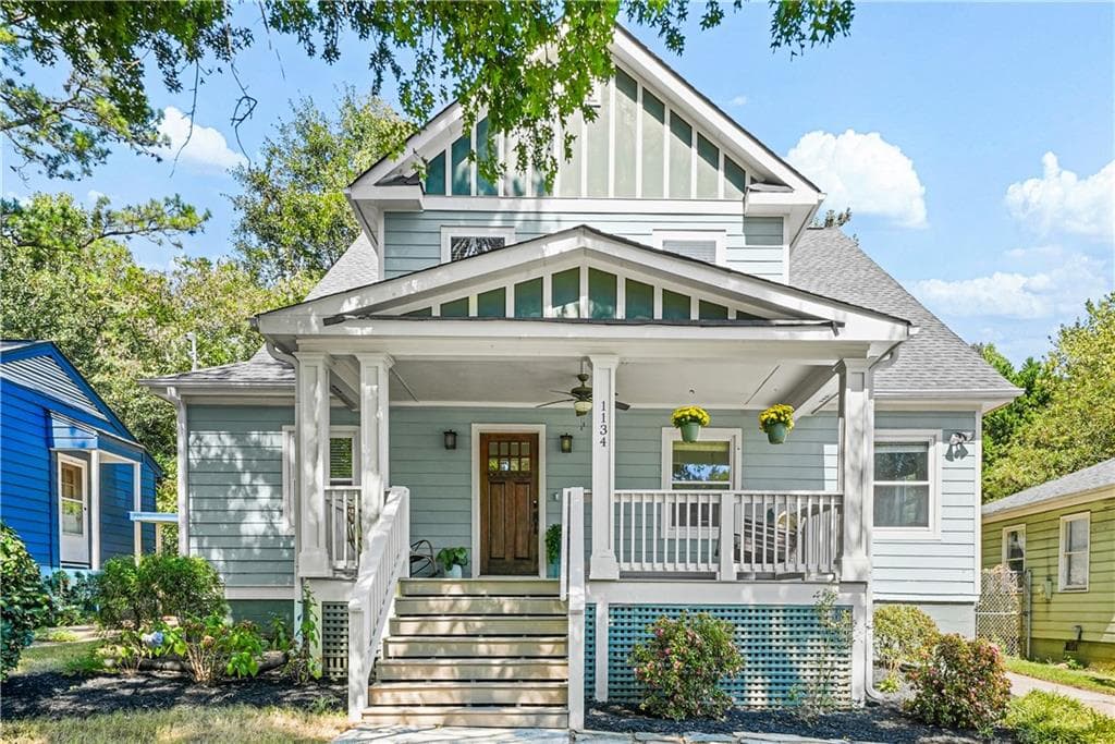 4 bedroom, 4 bathroom, 2,910 sq ft single family residence for sale at 1134 Knott Street, Atlanta, GA 30316
